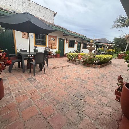 Hospederia Colonial De Villa De Leyva Esterno foto