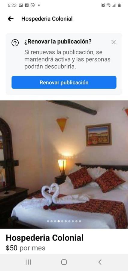 Hospederia Colonial De Villa De Leyva Esterno foto