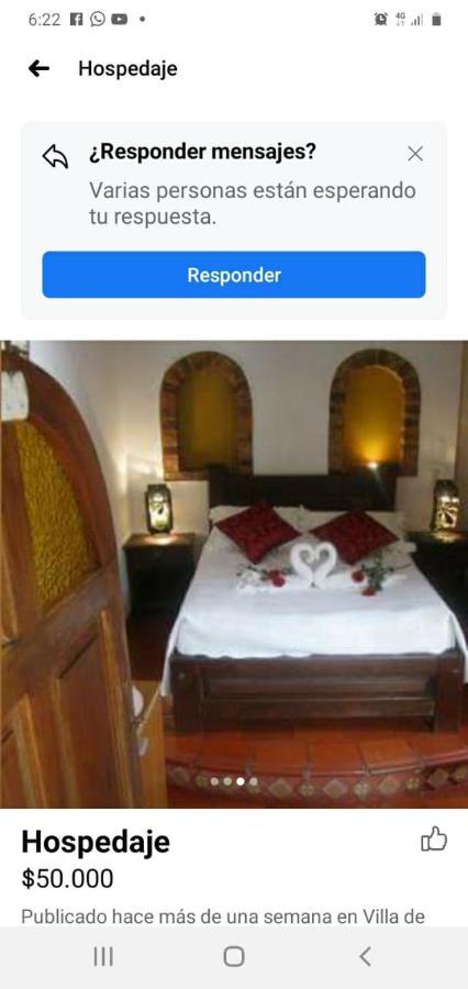 Hospederia Colonial De Villa De Leyva Esterno foto