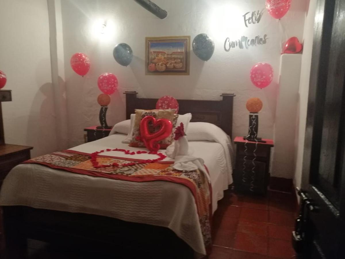 Hospederia Colonial De Villa De Leyva Esterno foto