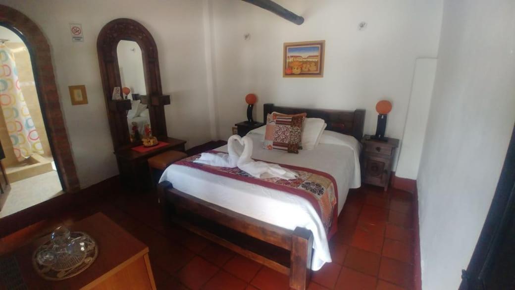 Hospederia Colonial De Villa De Leyva Esterno foto