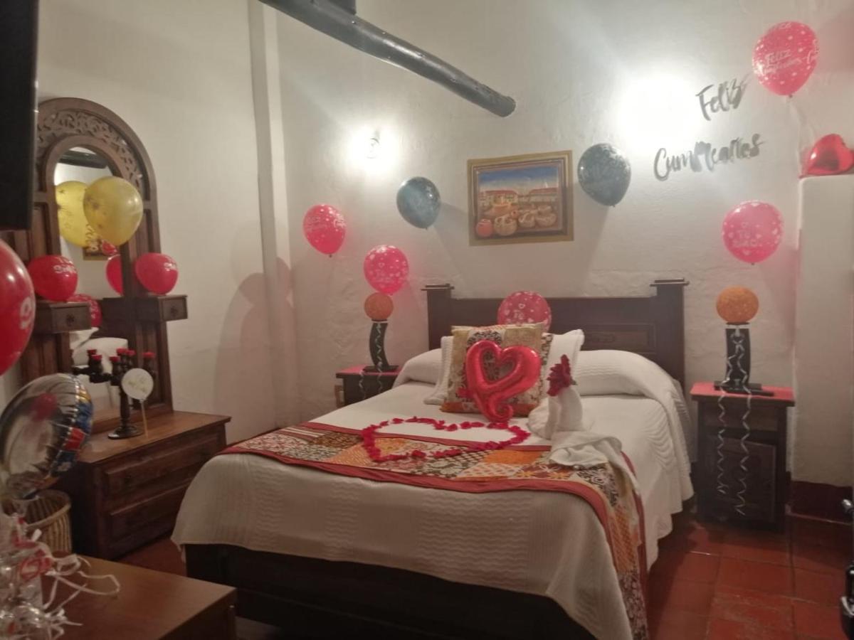 Hospederia Colonial De Villa De Leyva Esterno foto