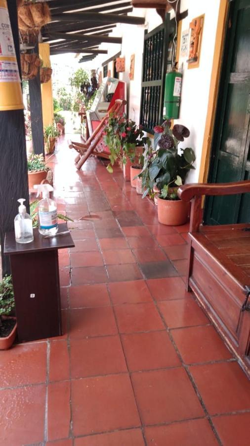 Hospederia Colonial De Villa De Leyva Esterno foto