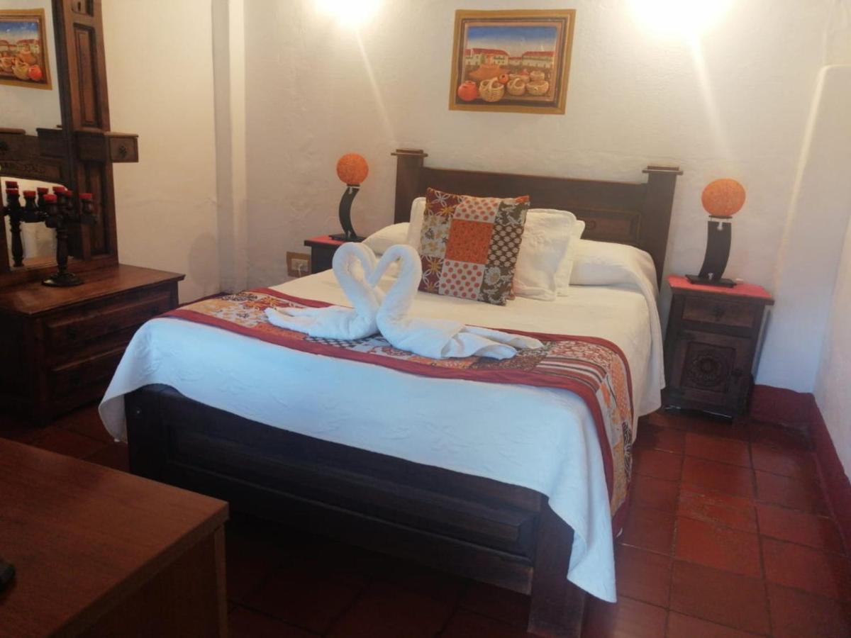 Hospederia Colonial De Villa De Leyva Esterno foto