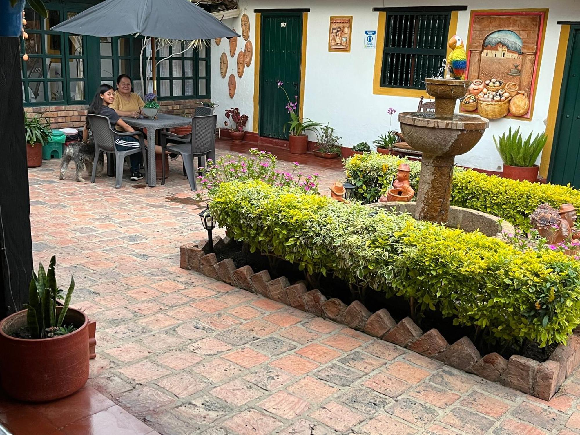 Hospederia Colonial De Villa De Leyva Esterno foto